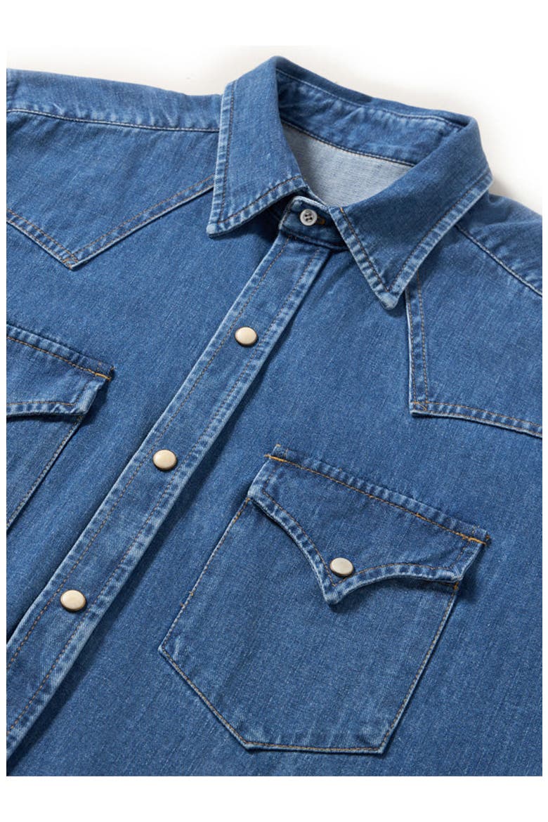 Texan Denim Shirt, Alternate, color, D310