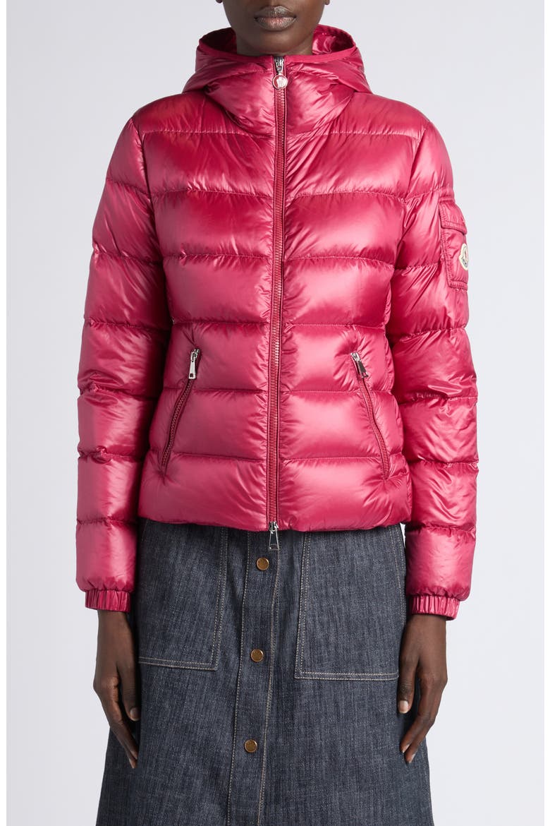 Glesse Down Puffer Jacket, Main, color, PINK