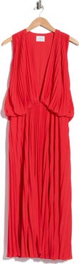 Longchamp Sleeveless Plissé Dress