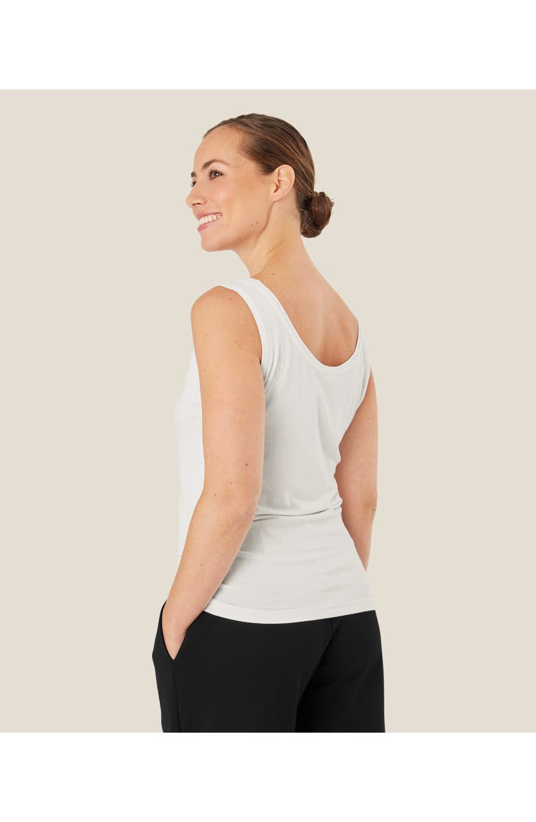 Masai Copenhagen Maels Scoop Neck Vest, Alternate, color, White
