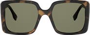 Fendi Frame 55mm Square Sunglasses