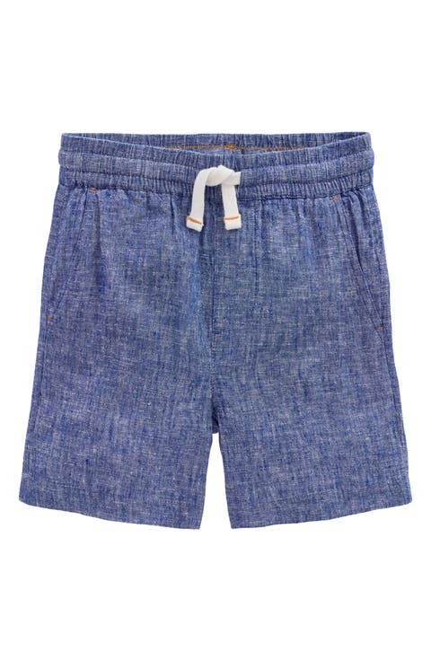 Kids' Linen & Cotton Shorts (Toddler, Little Kid & Big Kid)