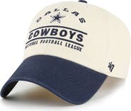 '47 Men's '47 Natural Dallas Cowboys Windham Clean Up Adjustable Hat