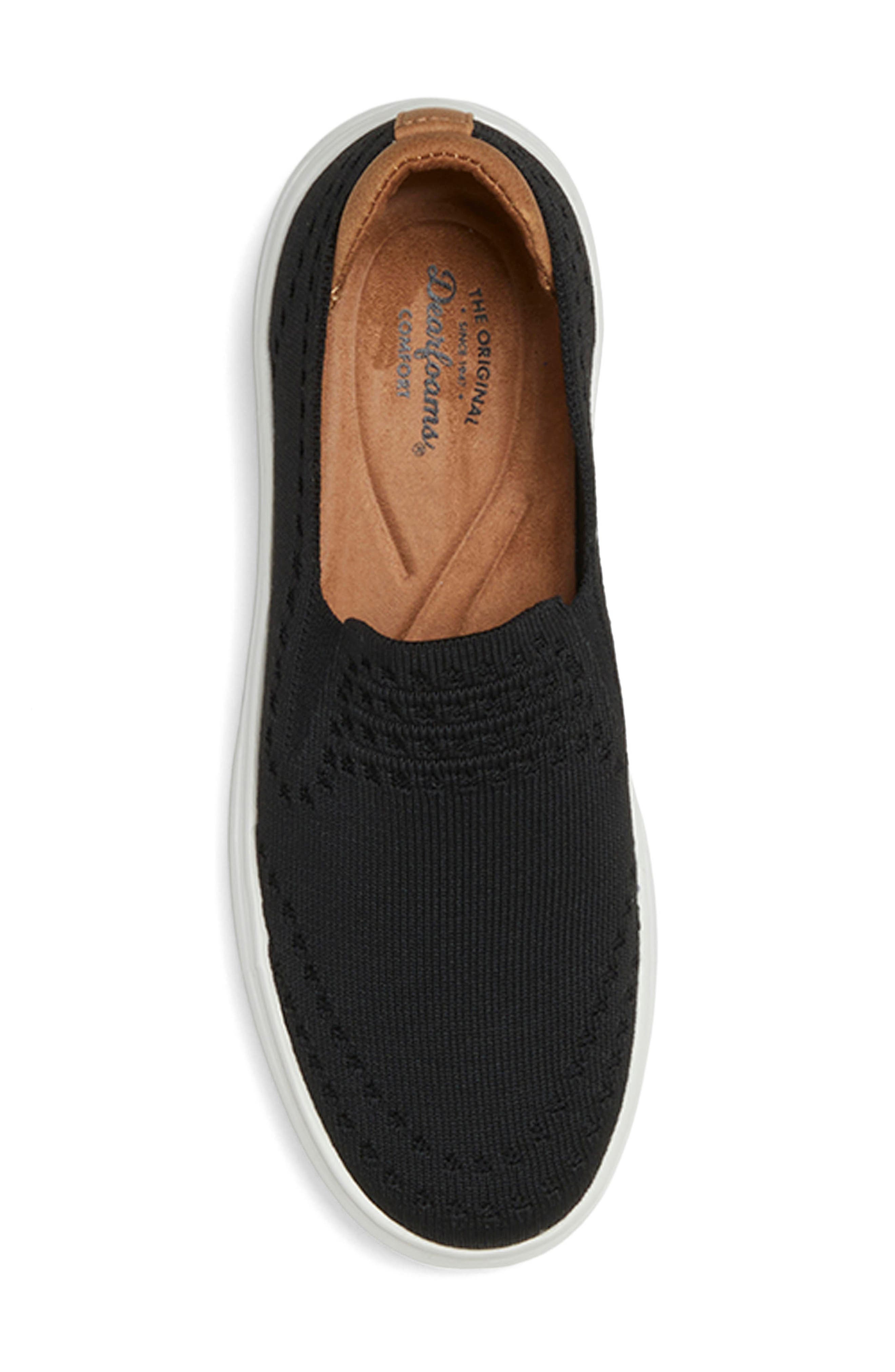 Sophie Knit Slip-On Sneaker, Alternate, color, BLACK 3