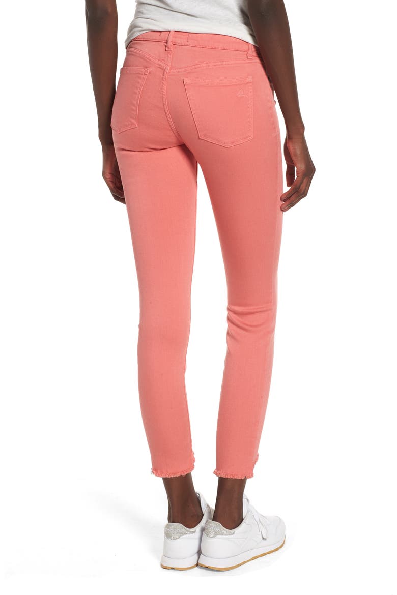 Florence Instasculpt Crop Skinny Jeans, Alternate, color, SUNSET