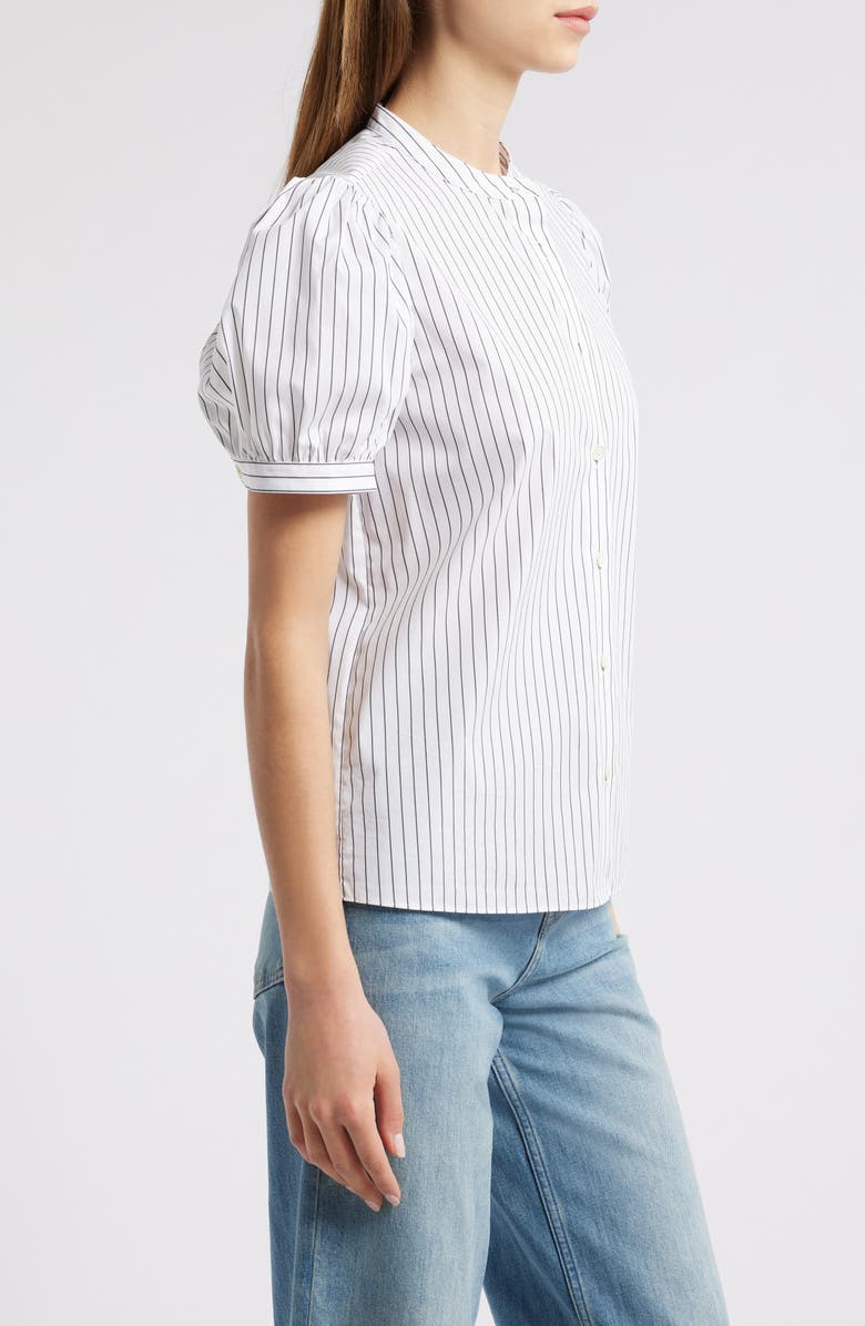 FRAME The Gathered Puff Sleeve Shirt, Alternate, color,