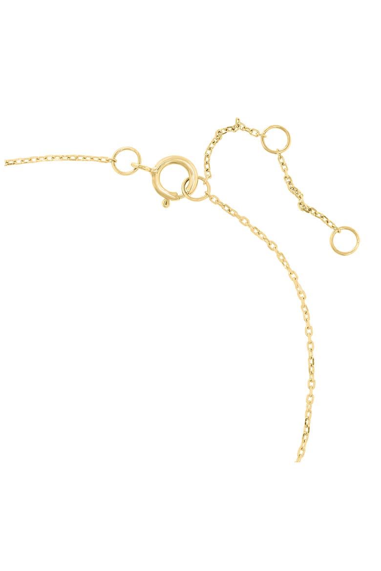 14K Gold Plated Sterling Silver Diamond Bar Bracelet, Alternate, color, GOLD