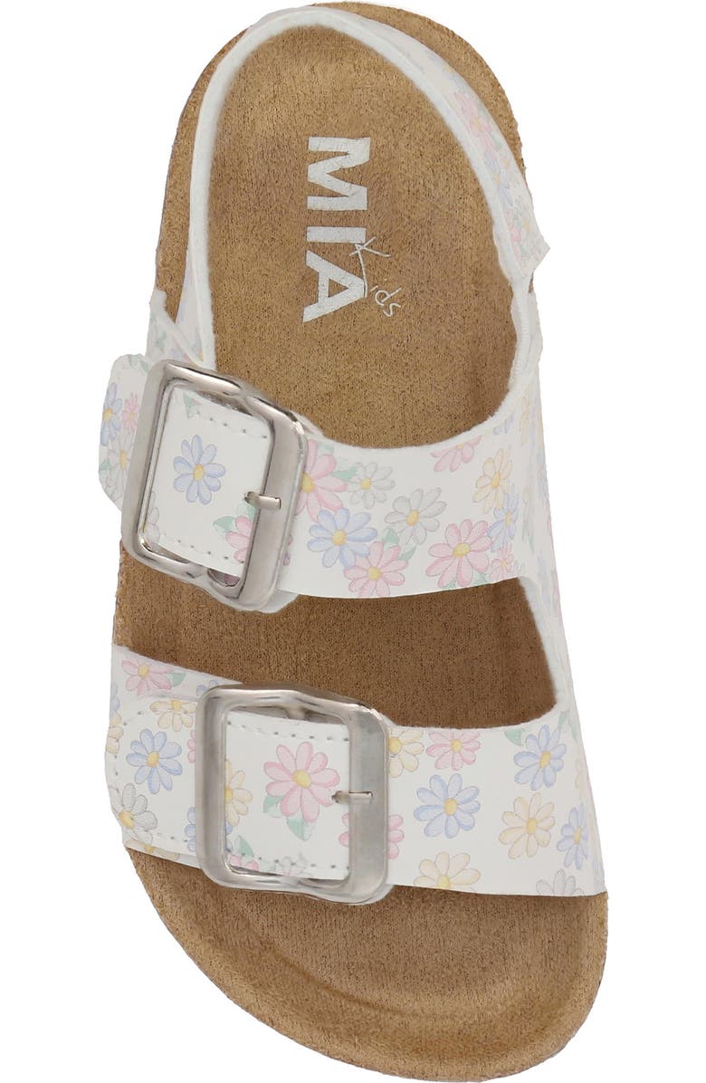 MIA Kids' Lil Belky Slingback Sandal, Alternate, color, White Floral