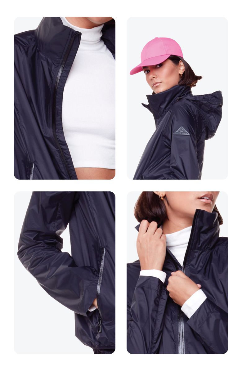 Alpine North PELLY - Recycled Ultralight Windshell Jacket, Alternate, color, Black