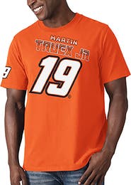 STARTER Men's Starter Orange Martin Truex Jr Special Teams T-Shirt