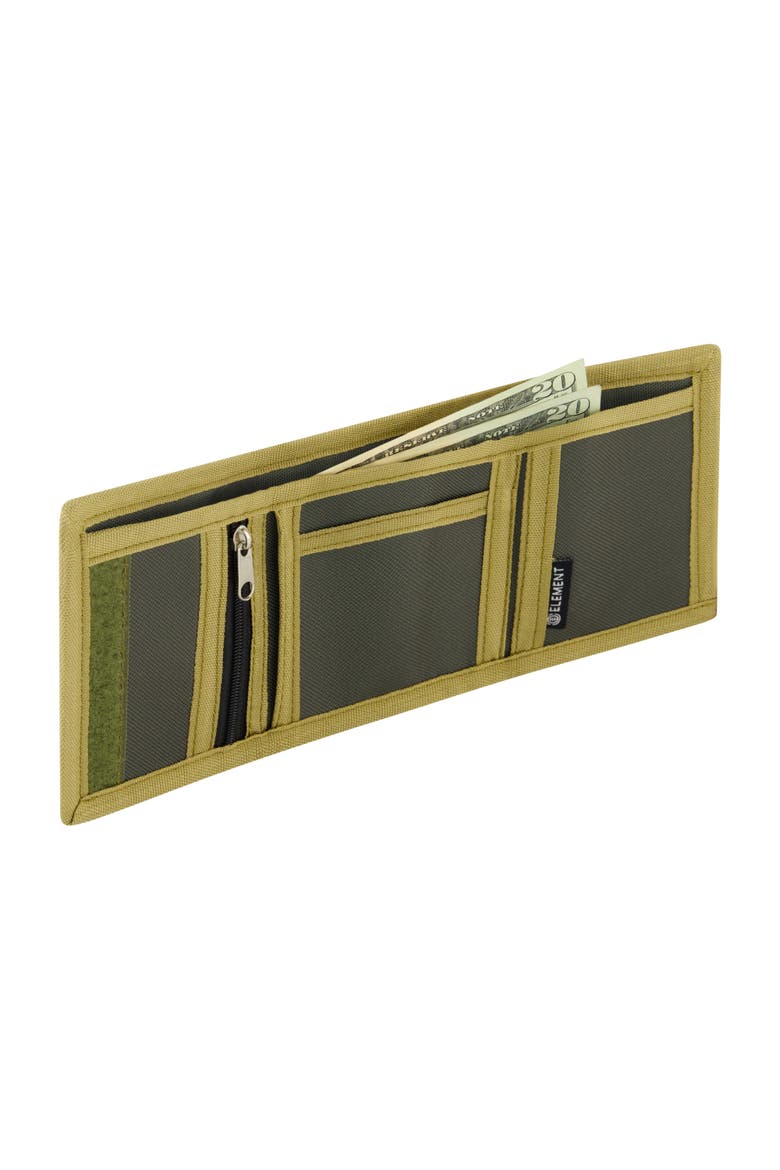 Wallet, Alternate, color, DK OLIVE