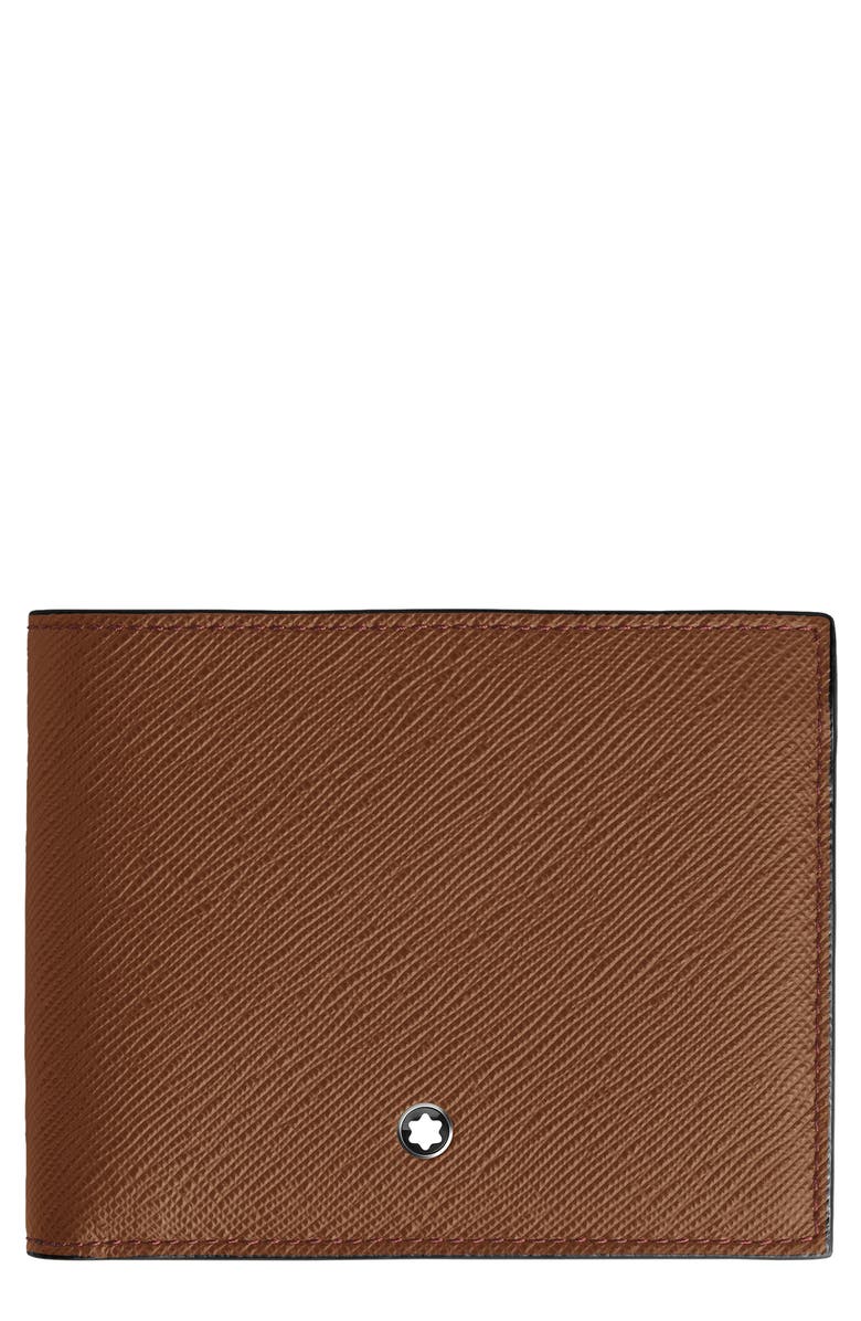 Montblanc Sartorial Leather Bifold Wallet, Main, color, Fauve