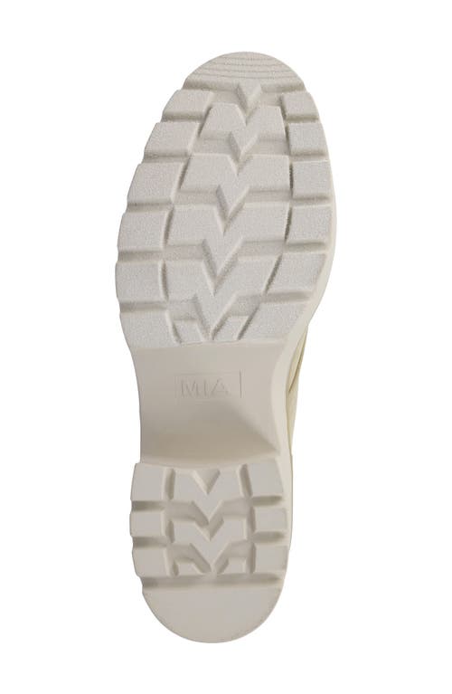 Mia Nakoma Lug Sole Bootie In Neutral