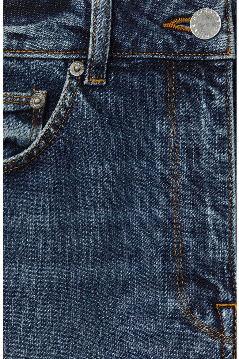 Selin High Waist Wide Leg Jeans, Alternate, color, MID BLUE