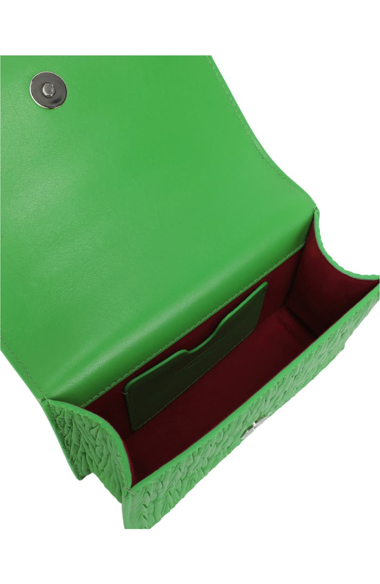 McQueen Mini Jeweled Shoulder Bag, Alternate, color, Acid Green