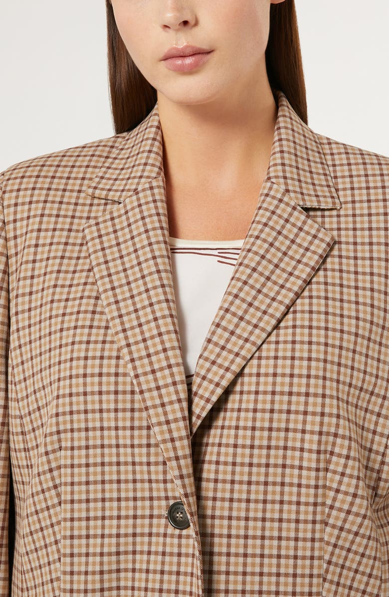 Marina Rinaldi Michela Plaid Blazer, Alternate, color, 