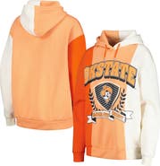 GAMEDAY COUTURE Women's Gameday Couture Orange Oklahoma State Cowboys Hall of Fame Colorblock Pullover Hoodie