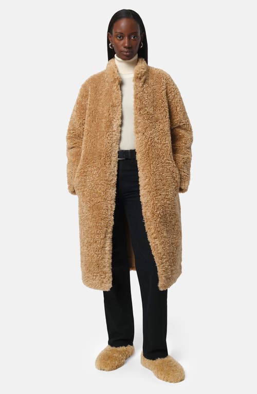 Apparis Magda Pluche™ Faux Fur Slipper In Brown