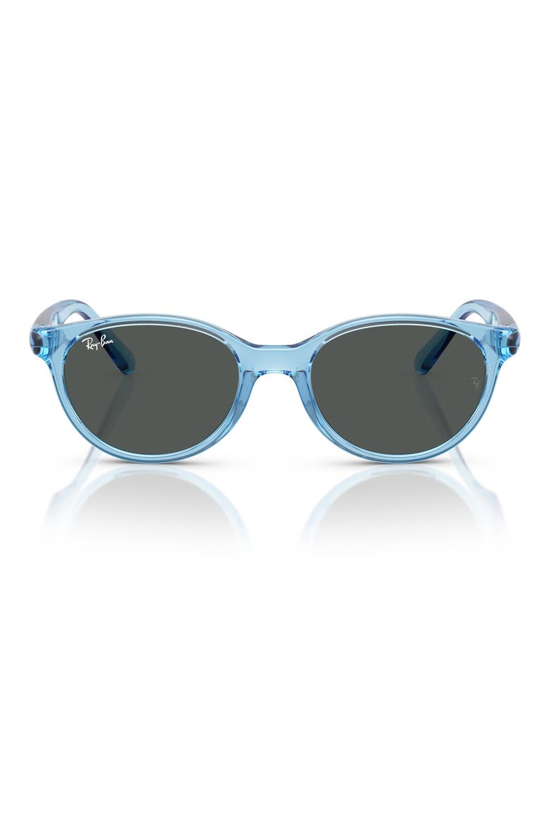 Kids' 47mm Oval Sunglasses, Main, color, BLUE