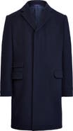 Ralph Lauren Purple Label Kent Paddock Brushed Wool Topcoat