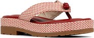 Donald Pliner Sylverr Platform Flip Flop
