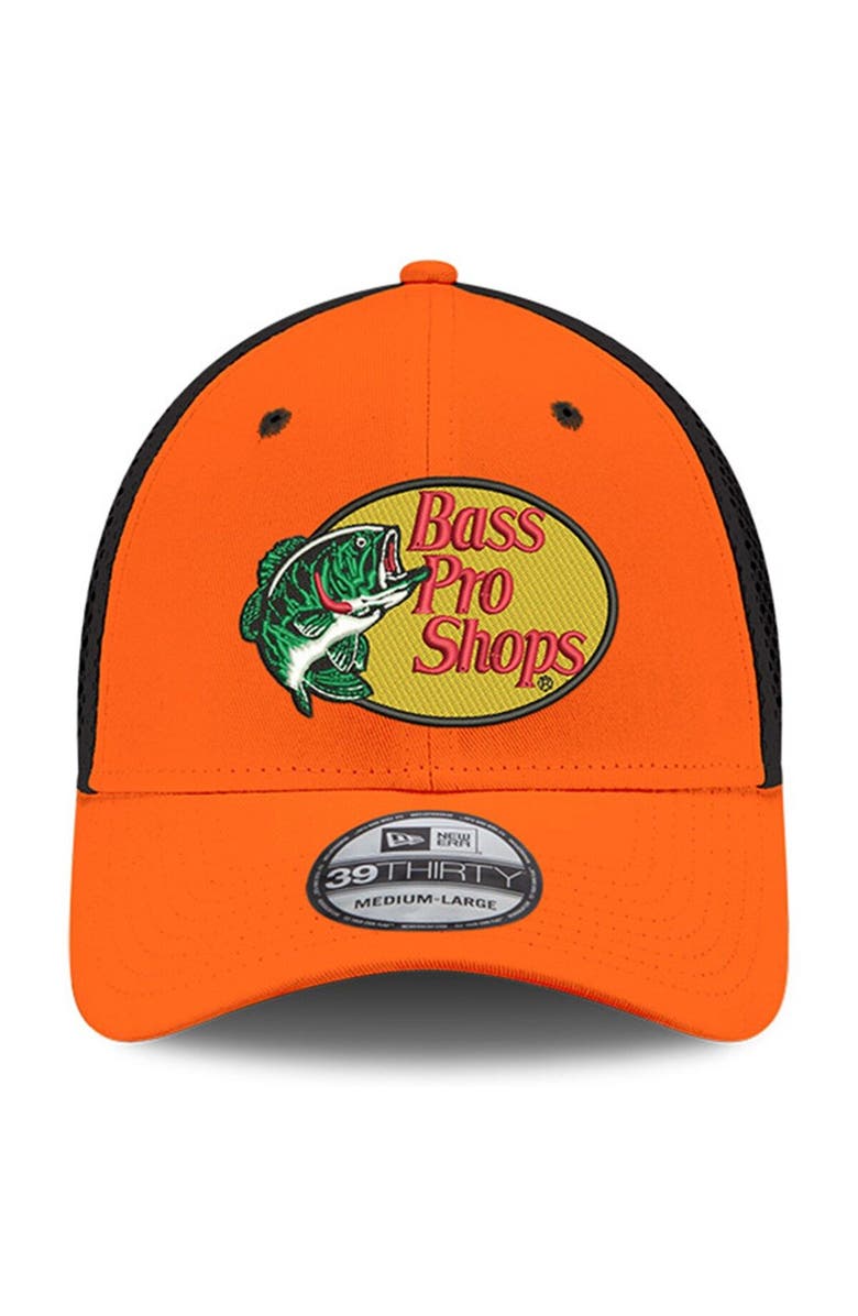 New Era Men's New Era Orange Austin Dillon Bass Pro Shops NEO 39THIRTY Flex Hat, Alternate, color, Orange