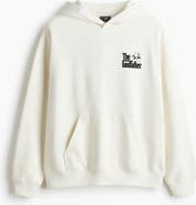 H&M Loose Fit Printed Hoodie