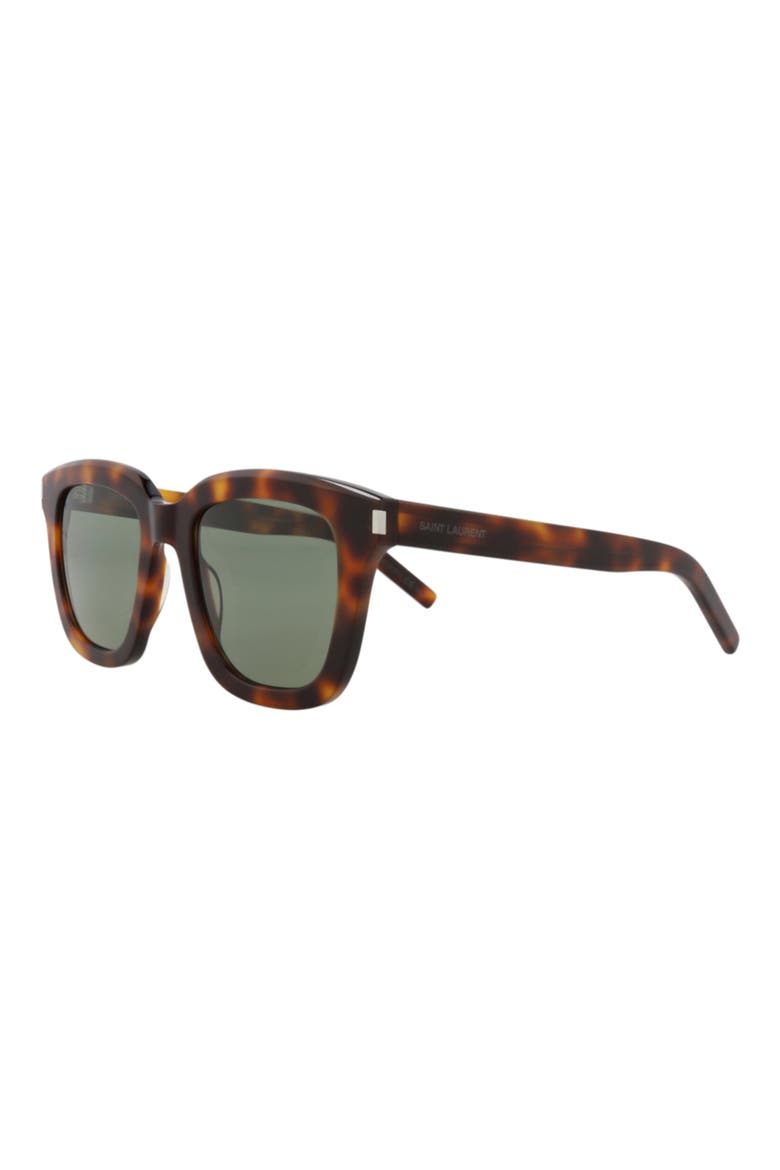 51mm Square Sunglasses, Alternate, color, HAVANA HAVANA GREEN
