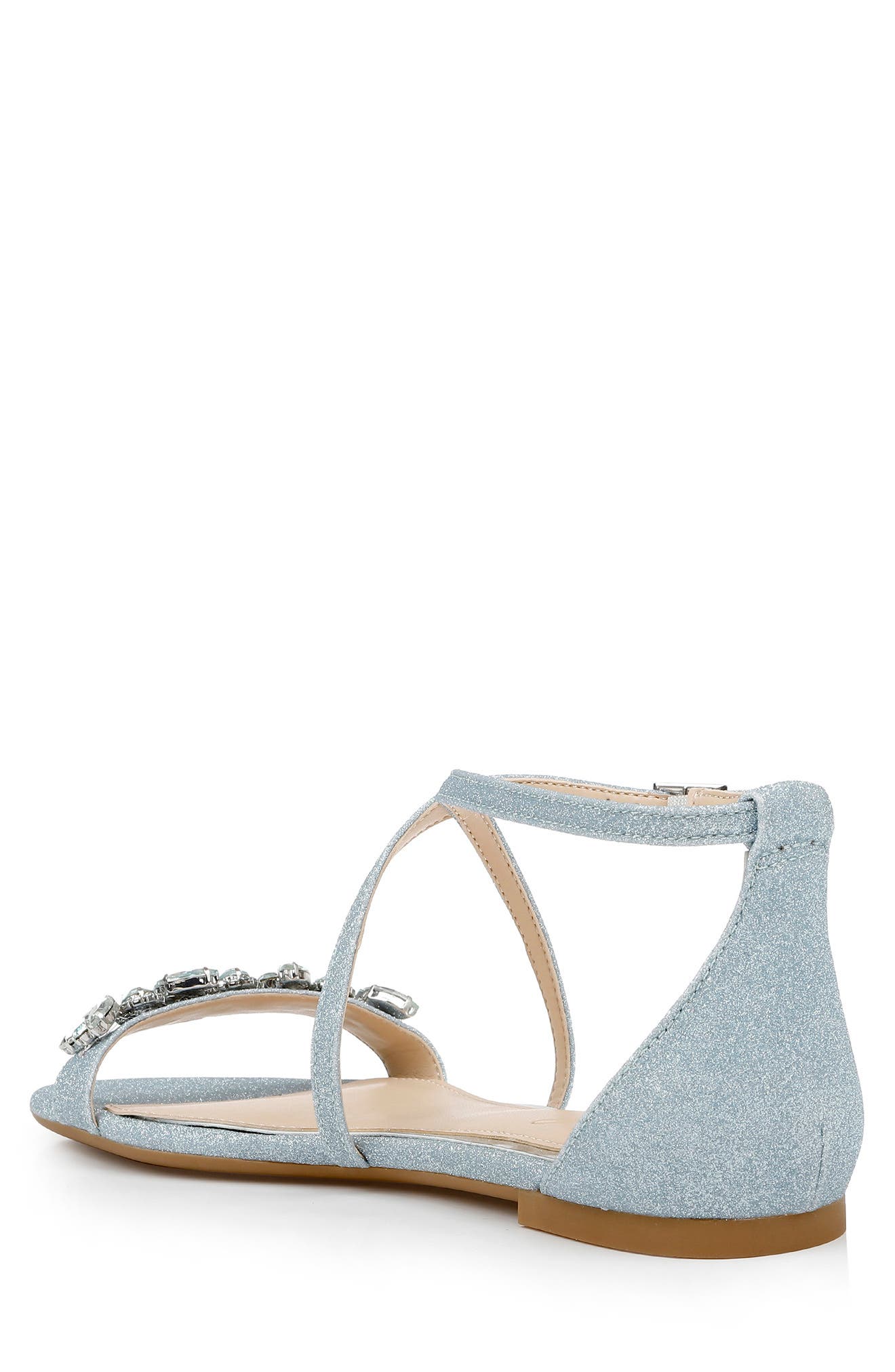 Tessy Embellished Sandal, Alternate, color, SKY BLUE
