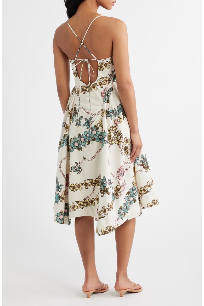 Cherish Cotton Dress, Alternate, color, IVORY COMBO