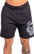 Maceoo Skull 80 Drawstring Shorts