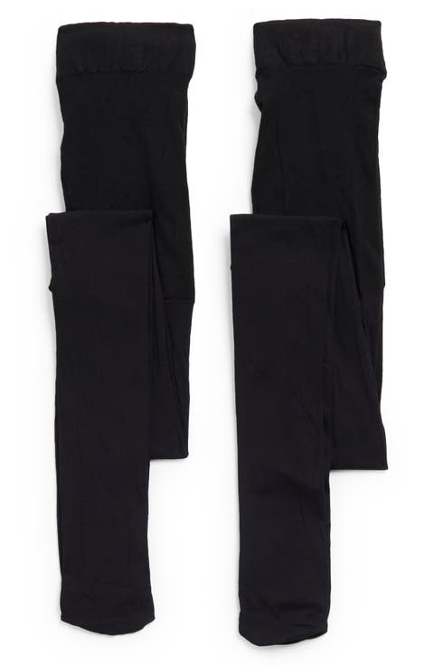 Control Top Tights - Pack of 2