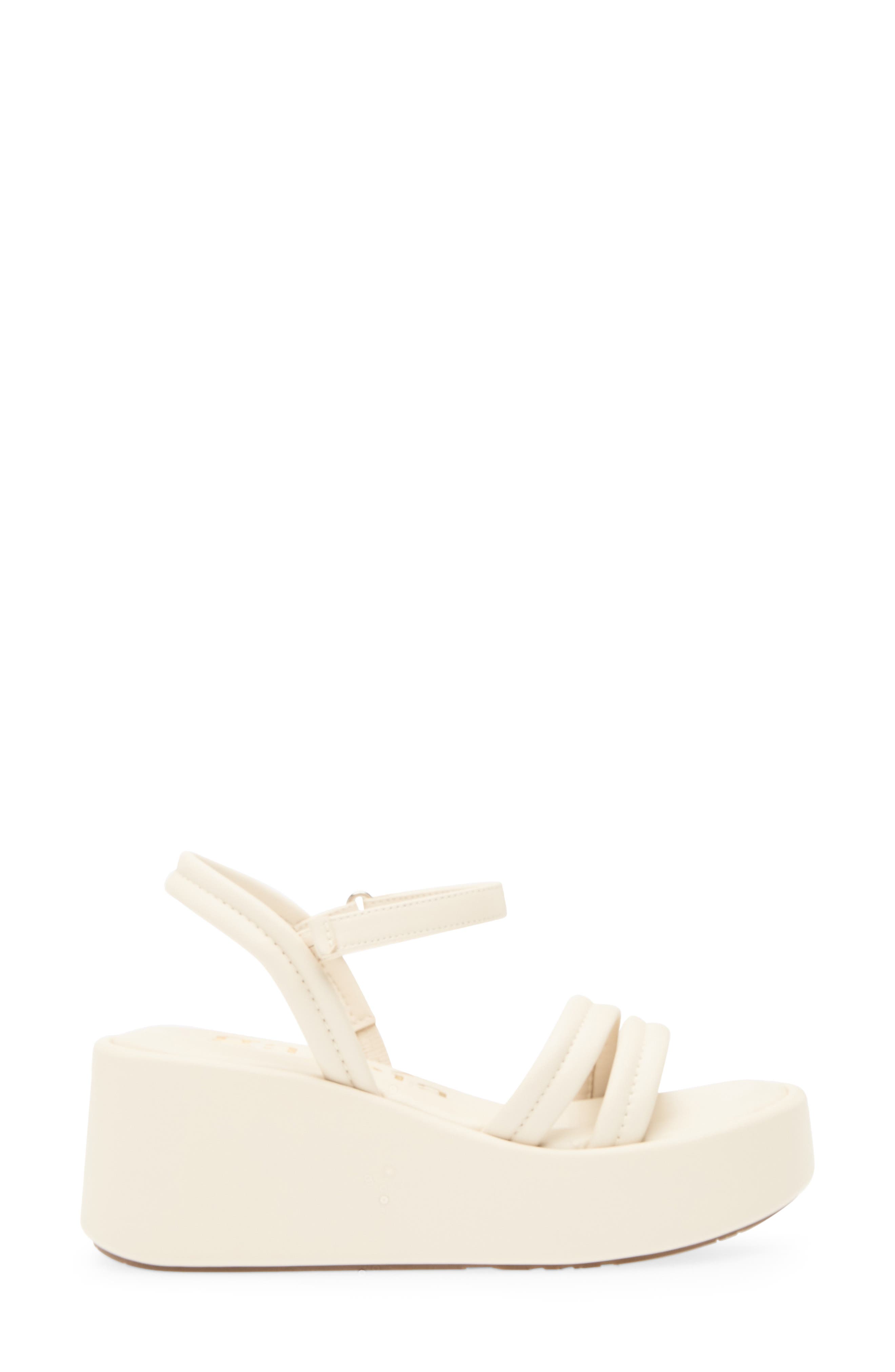 Pedro Garcia Vhava Platform Wedge Sandal, Alternate, color, Macadamia Nappa