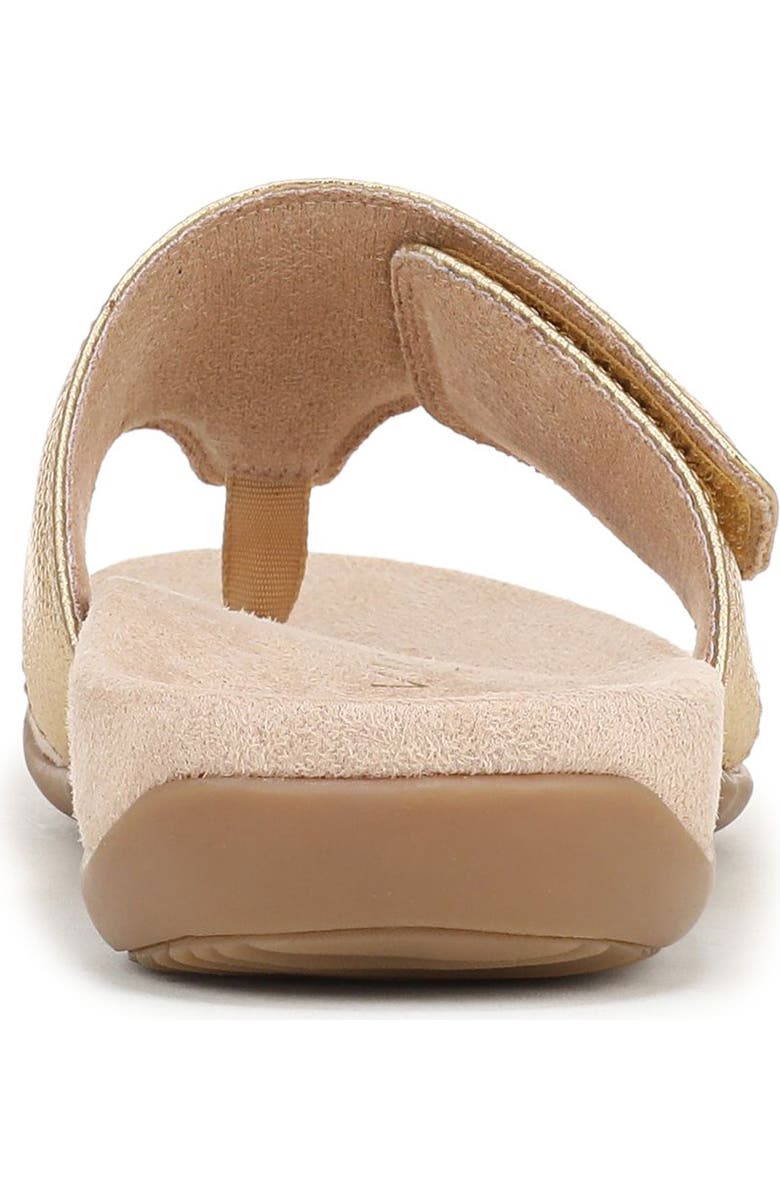 Vionic Renee Sandal, Alternate, color, Gold Metallic Leather