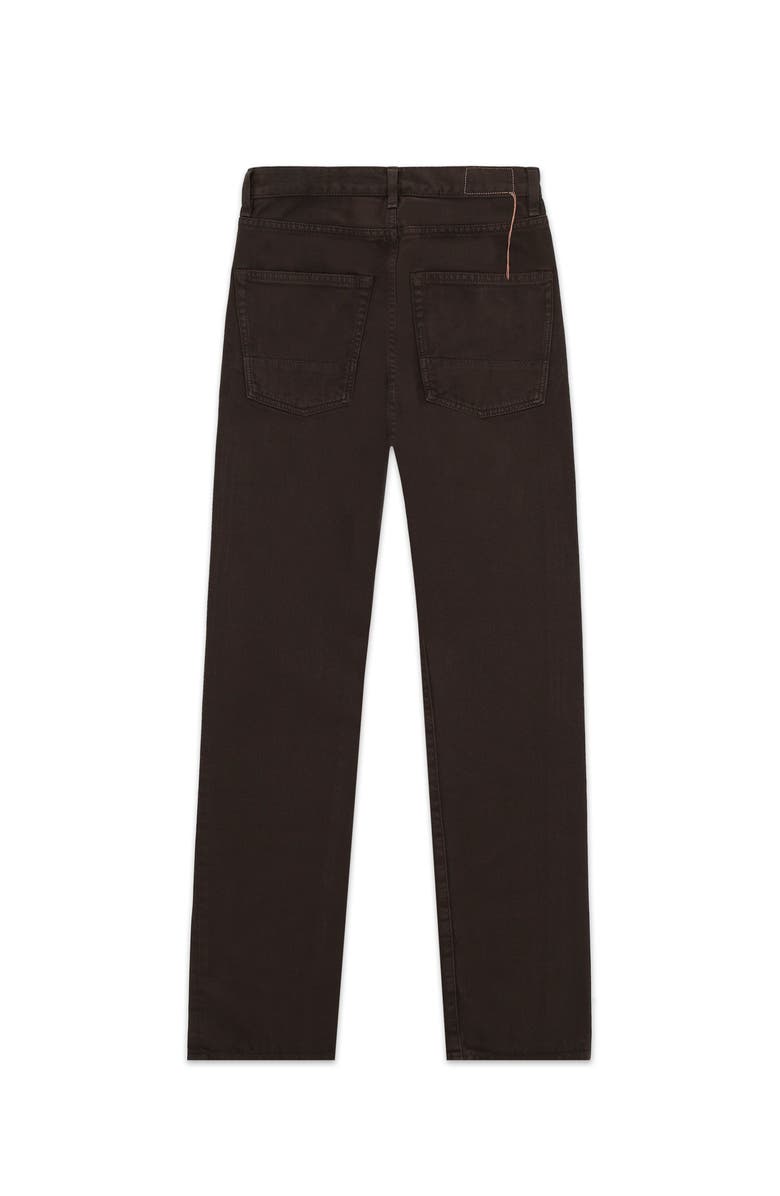 Fortela Five Pocket High Waist Trousers, Alternate, color, Dark Brown