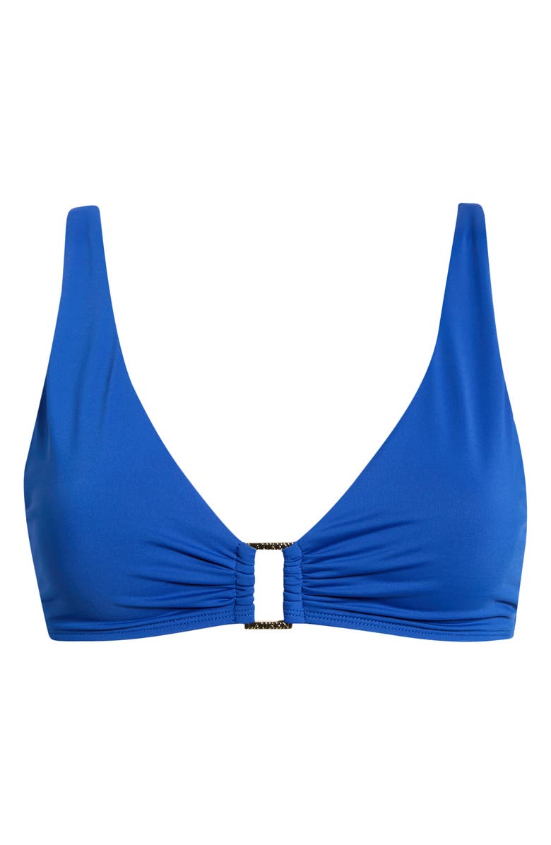 Lauren Ralph Lauren Ring Bikini Top, Alternate, color, Blue Saturn