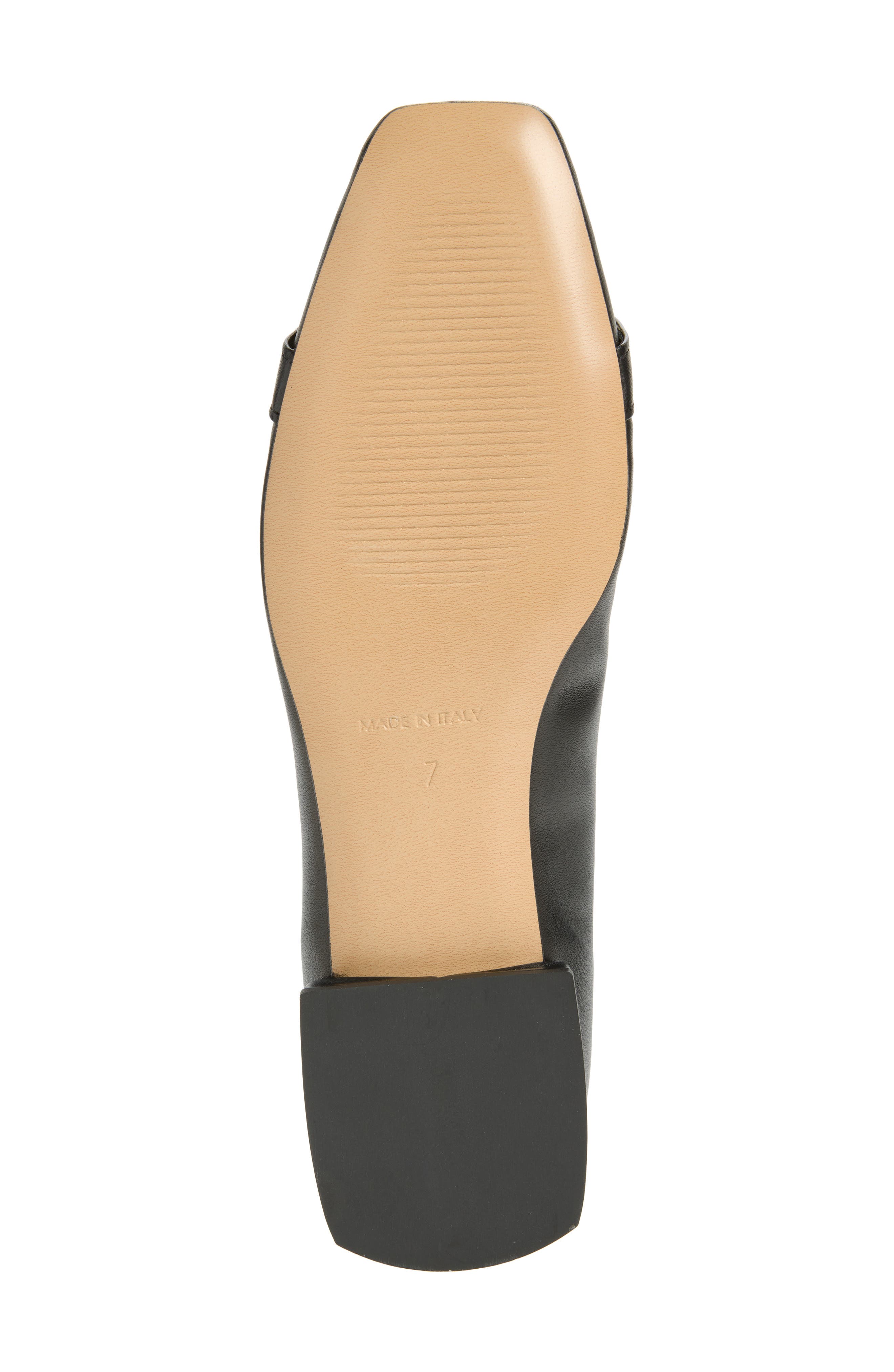 Patrina Flat, Alternate, color, BLACK LEATHER