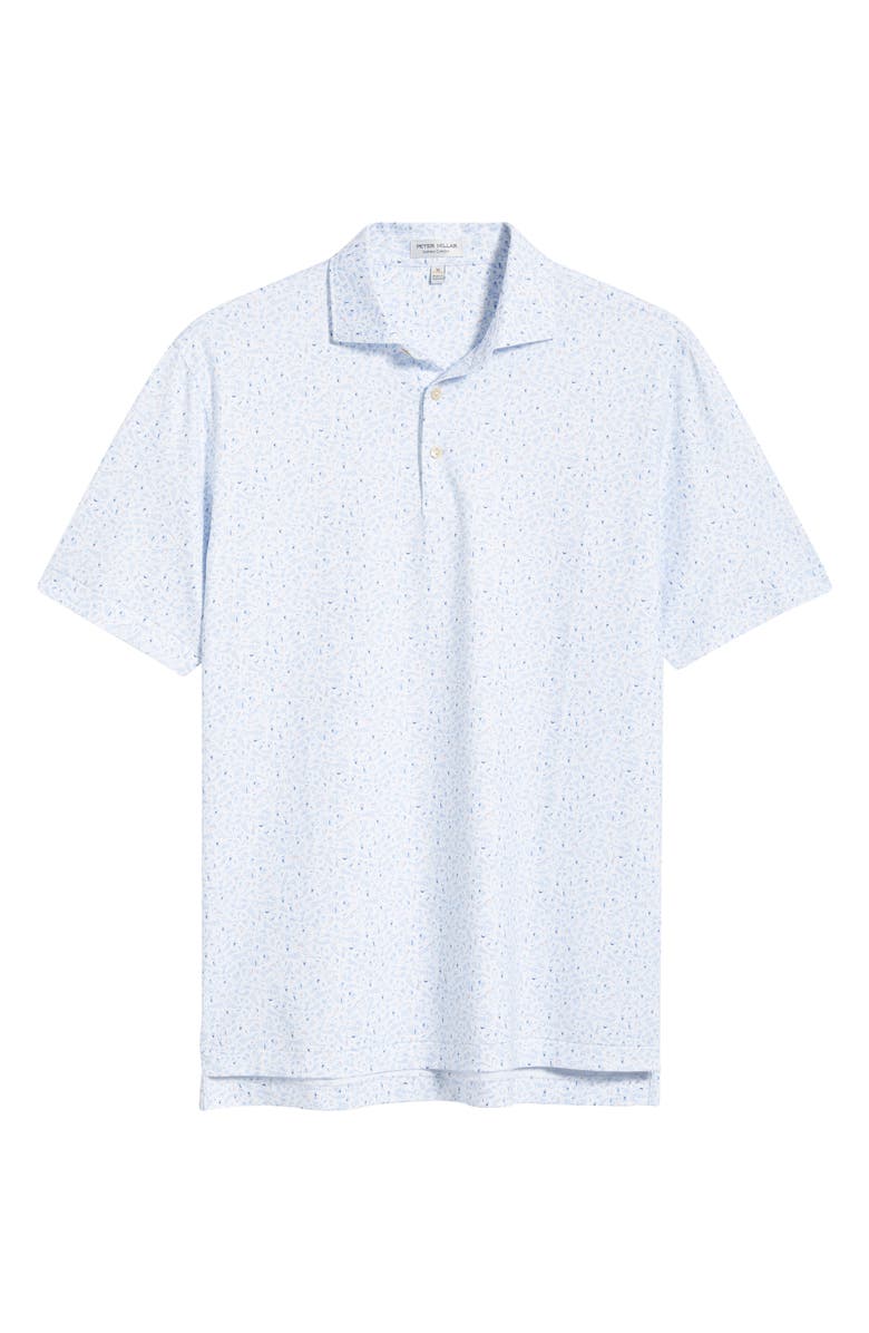 Peter Millar Nice Shot Performance Jersey Polo, Alternate, color, White