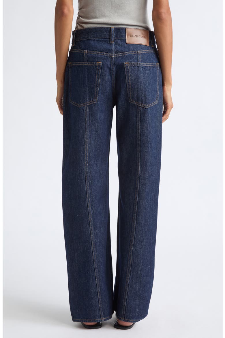 Saddle Wide Leg Jeans, Alternate, color, RINSED INDIGO