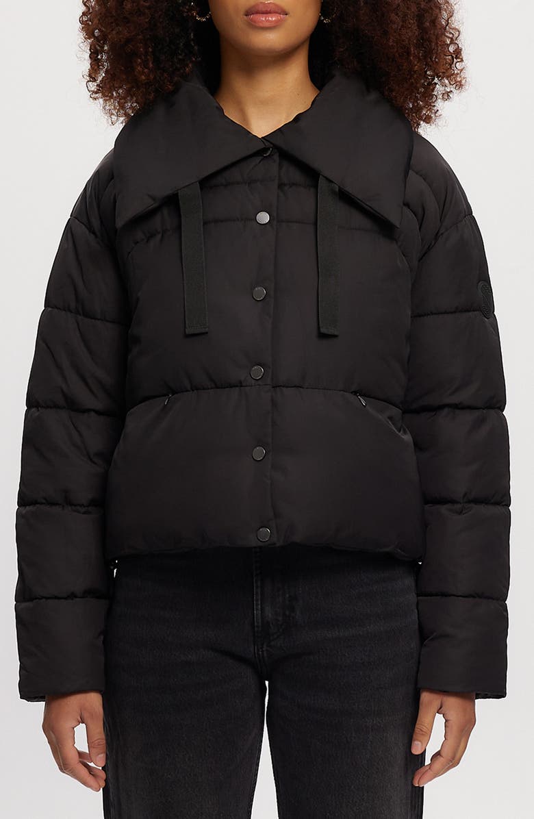 Noize Crop Puffer Jacket, Main, color,