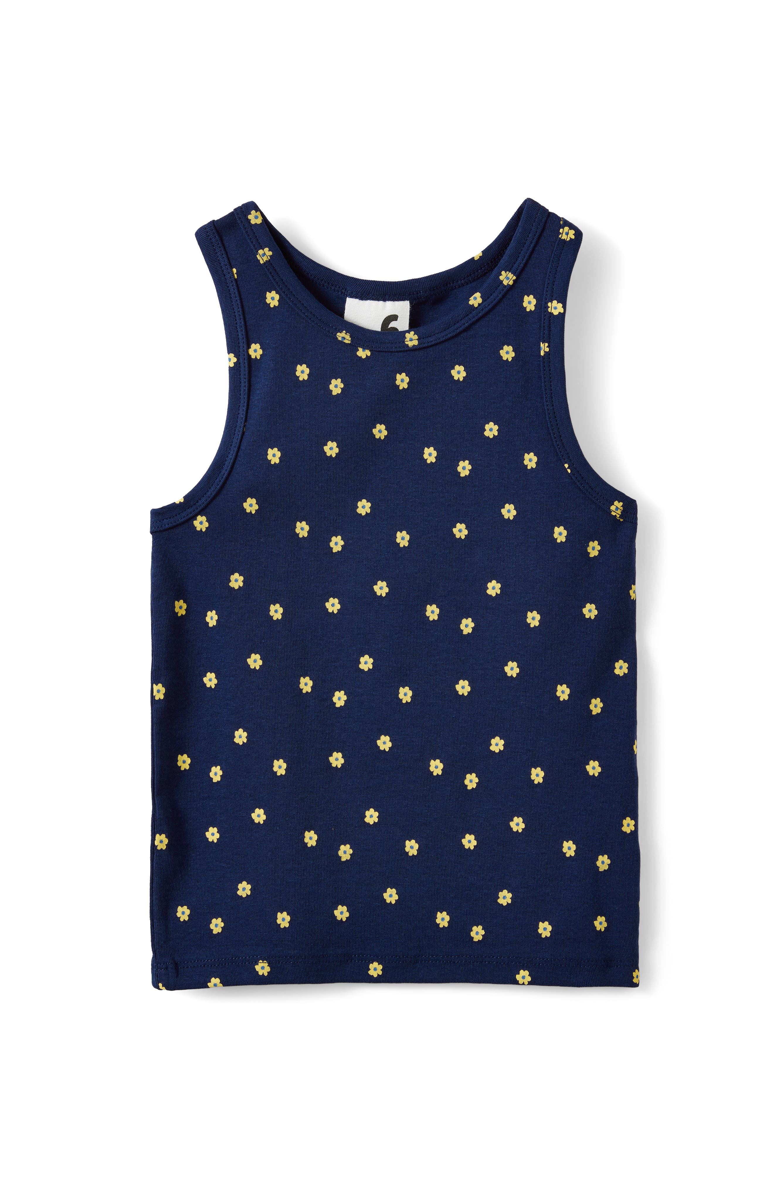 Denim Navy Ditsy Floral