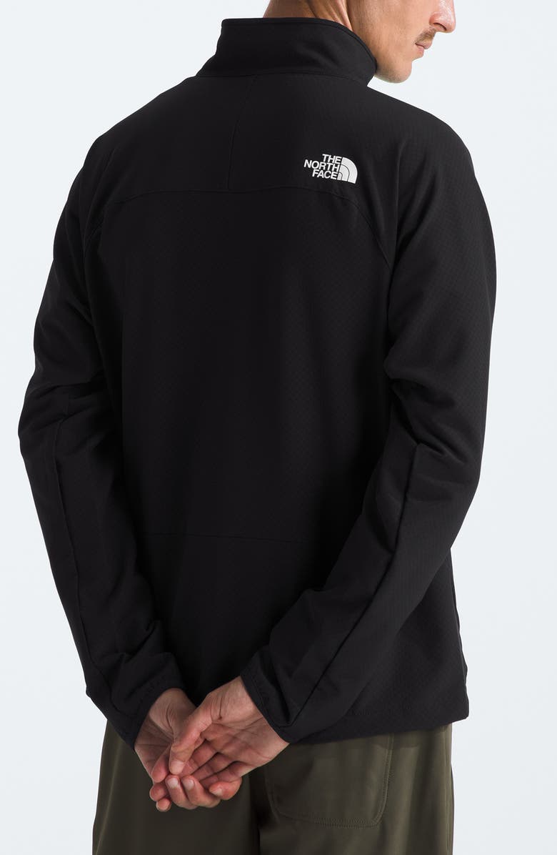 The North Face Tek Approach Water Repellent Jacket, Alternate, color, Black