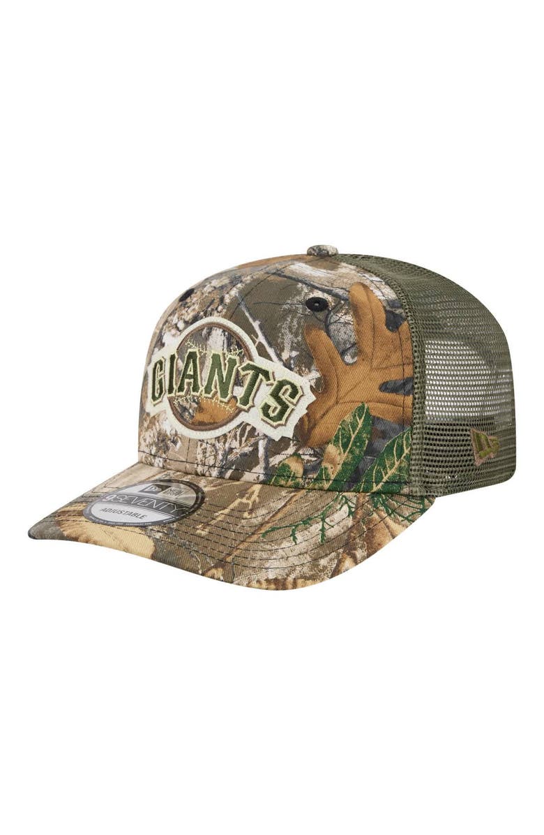 New Era Men's New Era Camo San Francisco Giants Realtree 9SEVENTY Adjustable Hat, Main, color, Camo