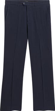 Percival Flat Front Linen Chinos