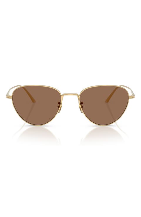 52mm Cat Eye Sunglasses