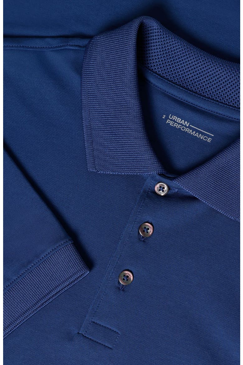 Pima Cotton Tech Polo with UV Protection, Alternate, color, Royal Blue
