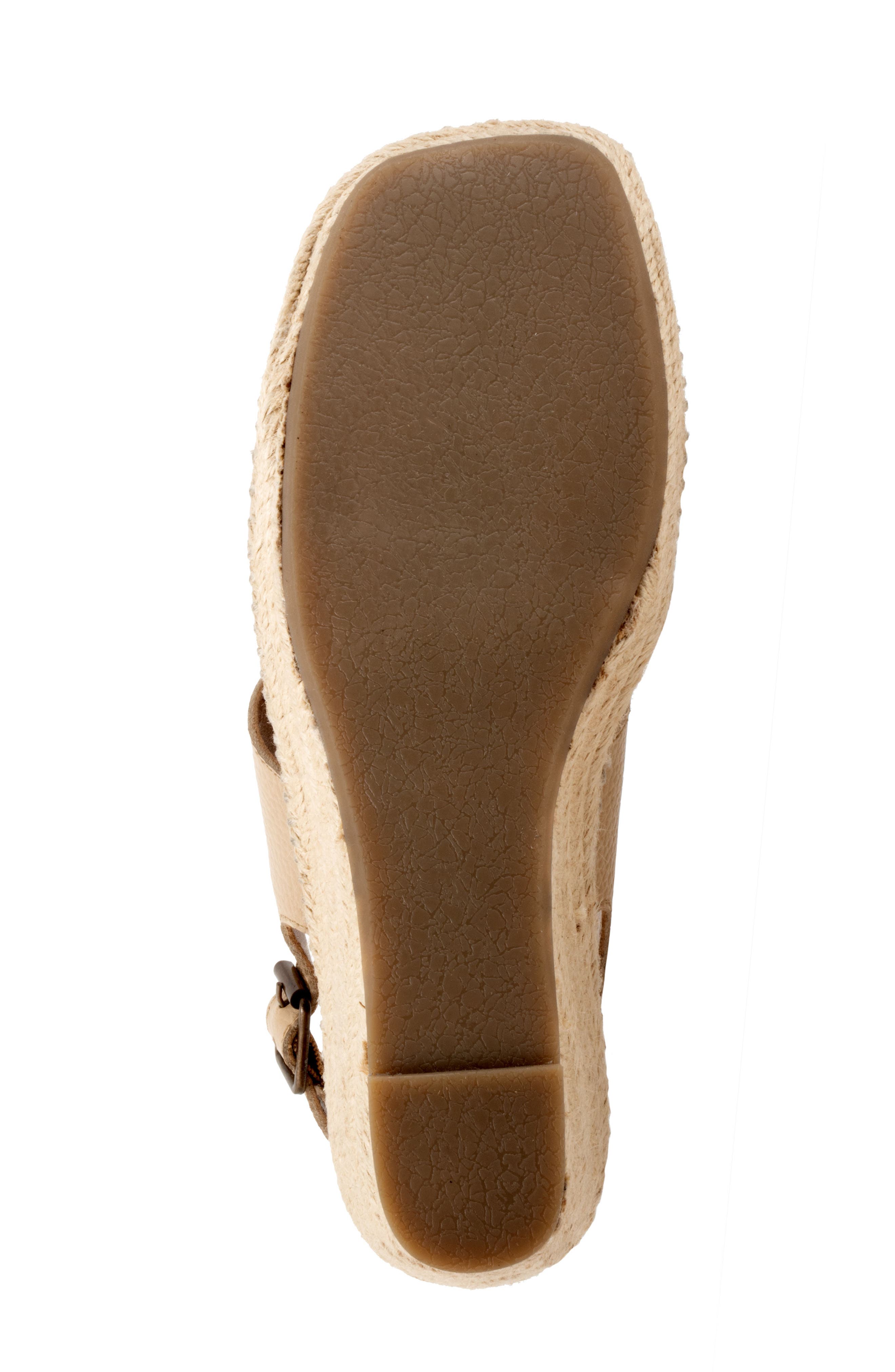 SoftWalk<sup>®</sup> Hartley Espadrille Wedge Sandal, Alternate, color, Beige