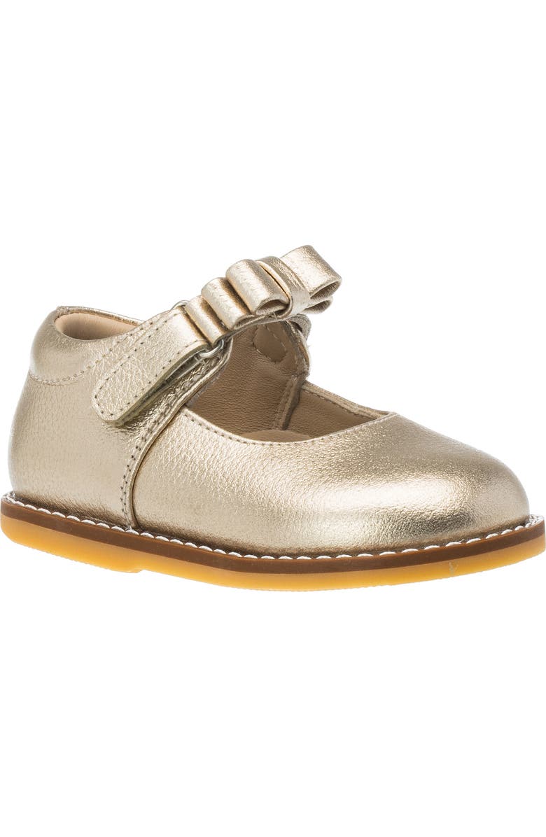 Elephantito Kids' Mary Jane Flat, Main, color, Gold