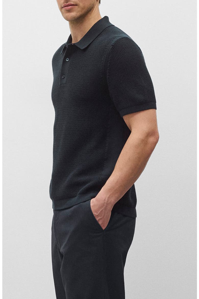 Supima Mesh Cruise Polo, Alternate, color, NAVY