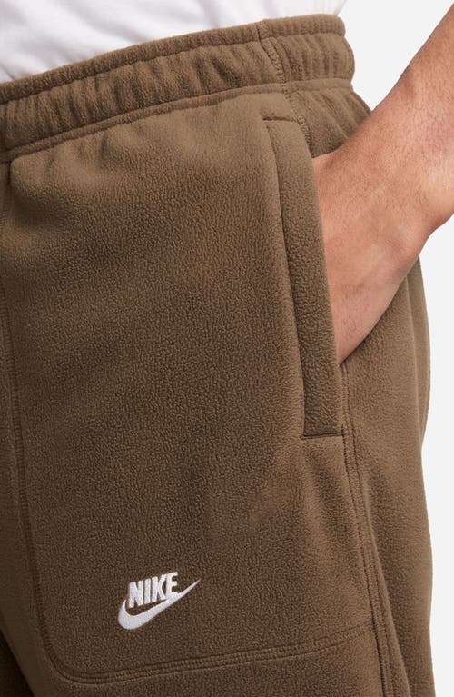 Nike Club Fleece Loose Fit Sweatpants In Brown